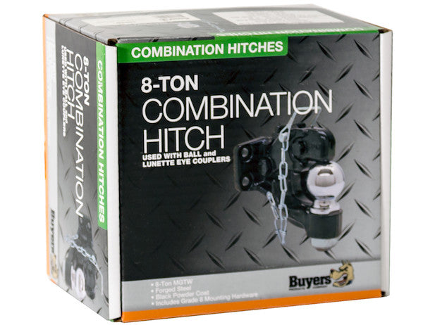 Load image into Gallery viewer, 8 TON Combination Hitch With Mounting Kit 1-7/8 Inch Ball BH8 Series