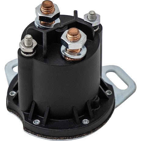 Load image into Gallery viewer, Snow Plow Motor Relay Solenoid, 12V, 90° Flat Bracket - Fits Western®/Fisher®/SnowEx® 52290