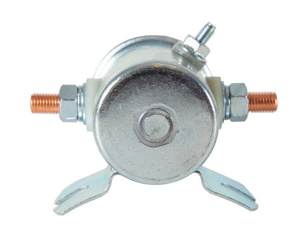 Load image into Gallery viewer, Continuous Duty 12 Volt Steel Case Insulated Solenoid GND To Activate
