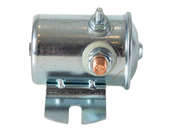 Load image into Gallery viewer, Continuous Duty 12 Volt Steel Case Insulated Solenoid GND To Activate