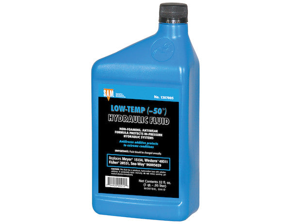 Load image into Gallery viewer, SAM Low-Temperature Blue Hydraulic Fluid (Full Case, Twelve 1 Quart Bottles)