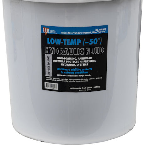 Load image into Gallery viewer, SAM Low-Temperature Blue Hydraulic Fluid (5 Gallon Pail with Spout)