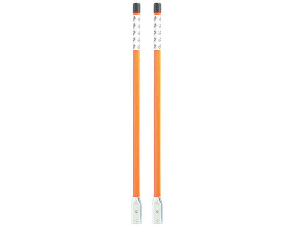 Load image into Gallery viewer, SAM Orange Blade Guide Kit With Reflective Decal-Replaces Western #62595