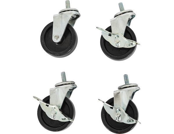 Load image into Gallery viewer, SAM Rol-A-Blade Caster Replacement Kit - 3 Standard/1 Locking