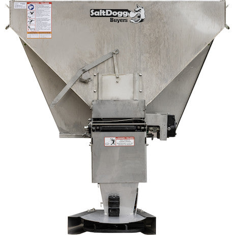 Load image into Gallery viewer, SALTDOGG® 2.5-5.5 CUBIC YARD HYDRAULIC CONVEYOR CHAIN SPREADER - 9FT