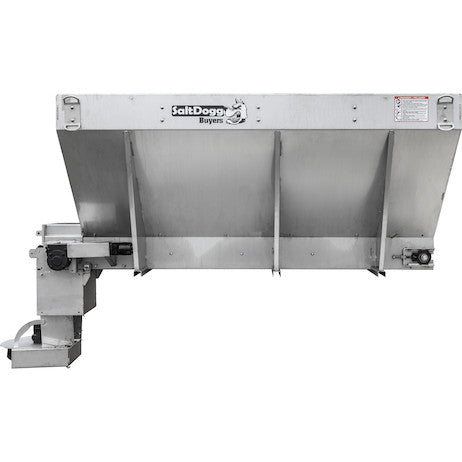 Load image into Gallery viewer, SALTDOGG® 2.5-5.5 CUBIC YARD HYDRAULIC CONVEYOR CHAIN SPREADER - 9FT