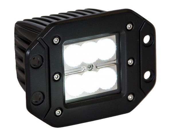 Load image into Gallery viewer, 3 Inch Square LED Clear Recessed Flood Light