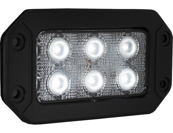 Load image into Gallery viewer, 6.5 Inch by 3.5 Inch Rectangular LED Clear Flood Light