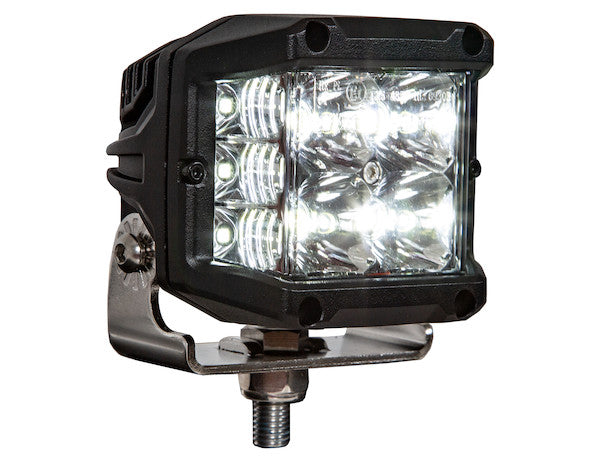 Load image into Gallery viewer, Ultra Bright Wide Angle 4 Inch by 3 Inch Rectangular LED Clear Spot-Flood Combination Light