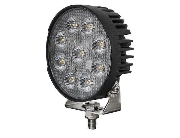 Load image into Gallery viewer, Ultra Bright 4.5 Inch Wide LED Flood Light with Strobe - Round Lens