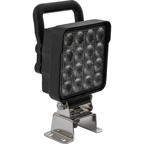 Load image into Gallery viewer, 4.25 Inch Square LED Flood Light with Handle and Switch