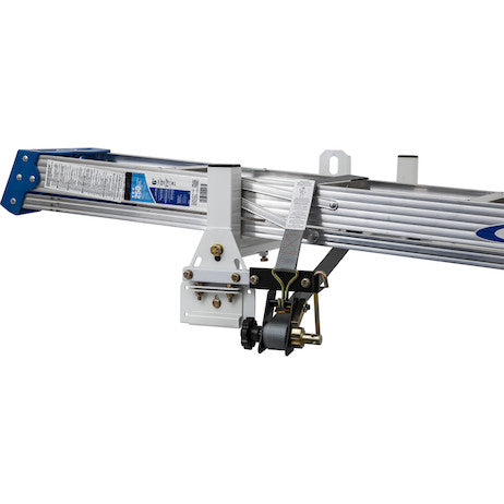 Load image into Gallery viewer, Ratchet Strap Mount with Ratcheting Tie Down for Van Ladder Racks