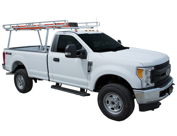 Load image into Gallery viewer, Black Powder-Coated Aluminum Truck Ladder Rack