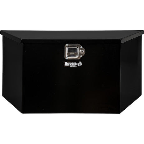Load image into Gallery viewer, 35 Inch Wide Gloss Black Steel Trailer Tongue Truck Box