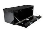 Load image into Gallery viewer, Black Steel Underbody Truck Tool Box With Paddle Latch Series - 1702110 - Buyers Products
