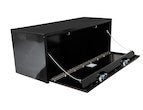 Black Steel Underbody Truck Tool Box With Paddle Latch Series - 1702110 - Buyers Products