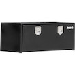 Black Steel Underbody Truck Tool Box With Paddle Latch Series