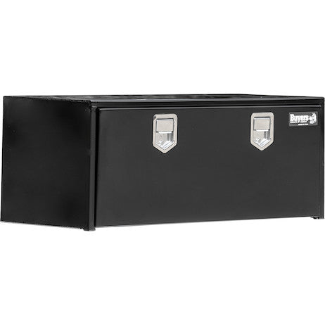 Load image into Gallery viewer, 18x18x30 Inch Black Steel Underbody Truck Box With Paddle Latch