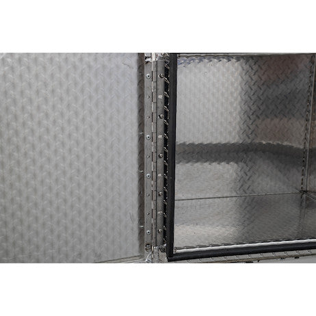 Load image into Gallery viewer, 24x24x30 Inch Diamond Tread Aluminum Underbody Truck Box - Single Barn Door, Compression Latch
