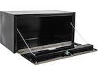 Load image into Gallery viewer, Black Steel Underbody Truck Tool Box With Stainless Steel Door Series - 1704700 - Buyers Products