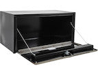 Black Steel Underbody Truck Tool Box With Stainless Steel Door Series - 1704700 - Buyers Products