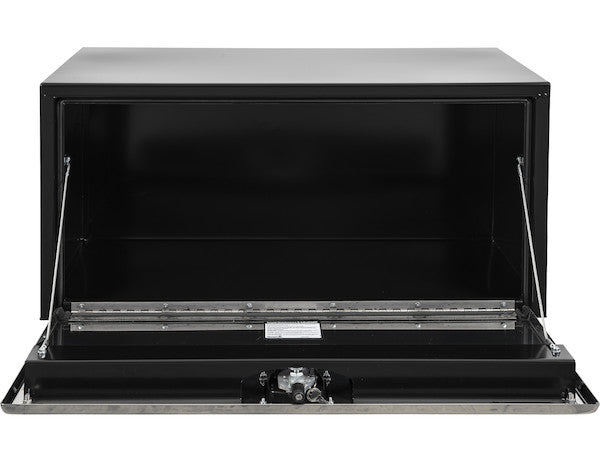 Load image into Gallery viewer, 18x18x24 Inch Black Steel Truck Box With Stainless Steel Door