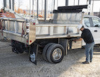 Load image into Gallery viewer, Black Steel Underbody Truck Tool Box With Stainless Steel Door Series