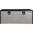 Black Steel Underbody Truck Tool Box With Stainless Steel Door Series - 1702710 - Buyers Products