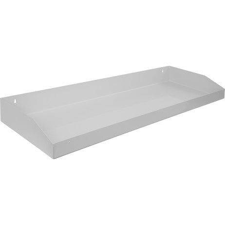 Load image into Gallery viewer, Interior Storage Tray 18X16X90 Inch White Steel Topsider Truck Box