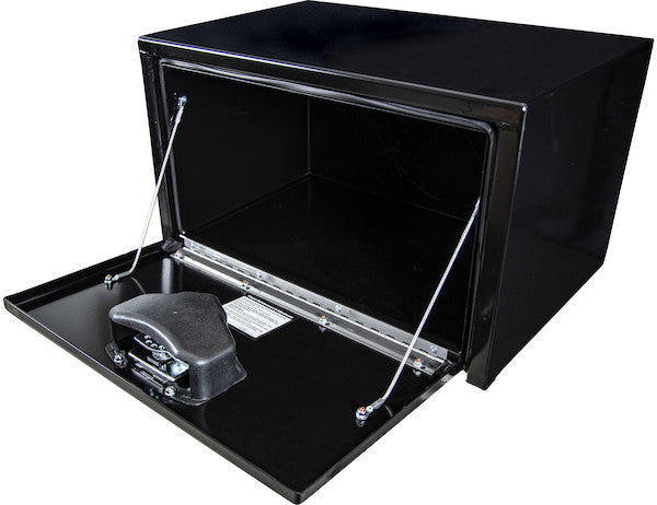Load image into Gallery viewer, 14x16x24 Inch Black Steel Underbody Truck Box