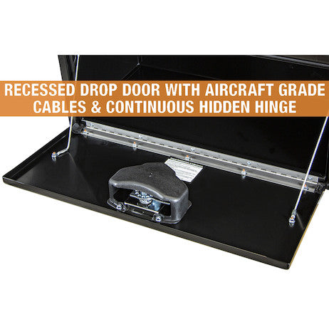 Load image into Gallery viewer, 14x16x30 Inch Black Steel Underbody Truck Box
