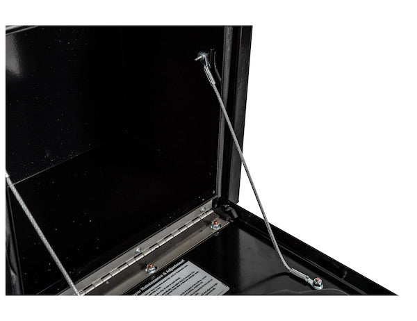 Load image into Gallery viewer, 15x10x15 Inch Black Steel Underbody Truck Box with T-Handle