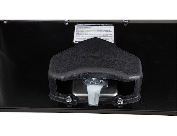 Load image into Gallery viewer, 15x10x24 Inch Black Steel Underbody Truck Box with T-Handle