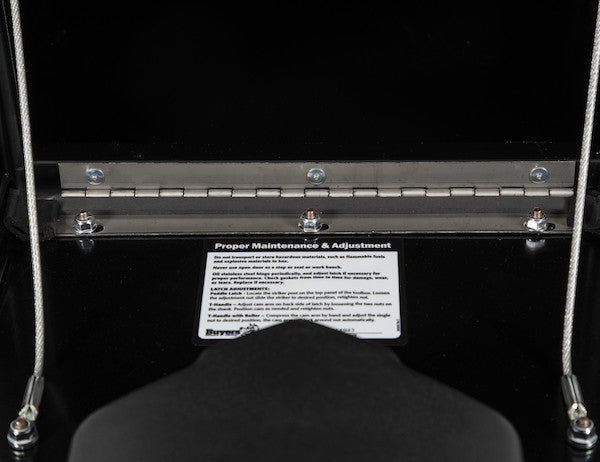 Load image into Gallery viewer, 15x13x15 Inch Black Steel Underbody Truck Box with T-Handle