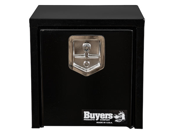 Load image into Gallery viewer, 15x13x15 Inch Black Steel Underbody Truck Box with T-Handle