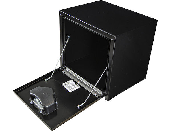 Load image into Gallery viewer, 16x14x18 Inch Black Steel Underbody Truck Box