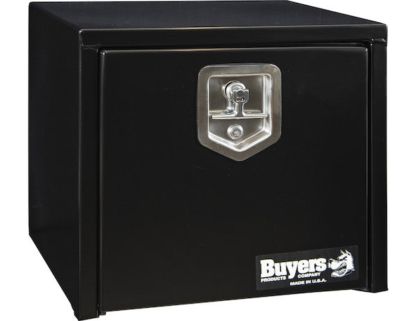 Load image into Gallery viewer, 16x14x18 Inch Black Steel Underbody Truck Box