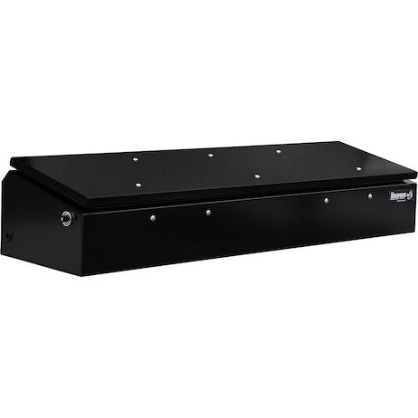 Load image into Gallery viewer, 14x20x72 Heavy-Duty Gloss Black Steel Crossbody Wedge Truck Tool Box