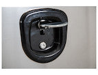Load image into Gallery viewer, BLACK STEEL UNDERBODY TRUCK TOOL BOX WITH STAINLESS STEEL DOOR SERIES