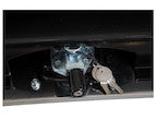 Load image into Gallery viewer, BLACK STEEL UNDERBODY TRUCK TOOL BOX WITH STAINLESS STEEL DOOR SERIES