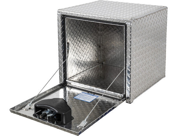 Load image into Gallery viewer, 18x18x18 Inch Diamond Tread Aluminum Underbody Truck Box