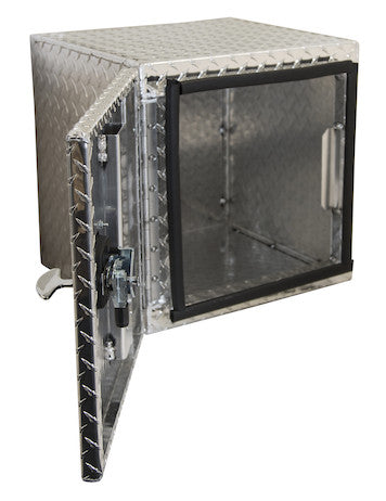 Load image into Gallery viewer, Diamond Tread Aluminum Underbody Truck Tool Box With Barn Door Series