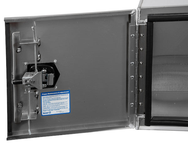 Load image into Gallery viewer, PRO SERIES SMOOTH ALUMINUM UNDERBODY TRUCK TOOL BOX WITH BARN DOOR SERIES