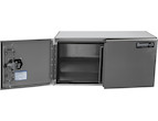 Load image into Gallery viewer, PRO SERIES SMOOTH ALUMINUM UNDERBODY TRUCK TOOL BOX WITH BARN DOOR SERIES