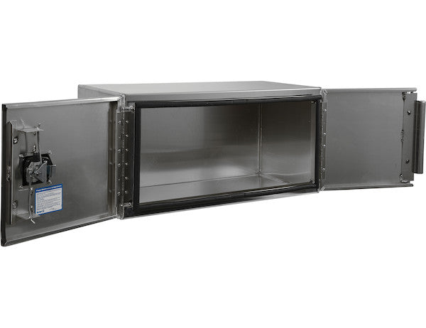 Load image into Gallery viewer, PRO SERIES SMOOTH ALUMINUM UNDERBODY TRUCK TOOL BOX WITH BARN DOOR SERIES