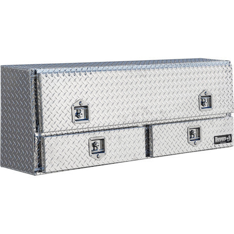 Load image into Gallery viewer, DIAMOND TREAD ALUMINUM PICK-UP TRUCK CONTRACTOR WITH LOWER DRAWERS TOPSIDER TRUCK TOOL BOX SERIES