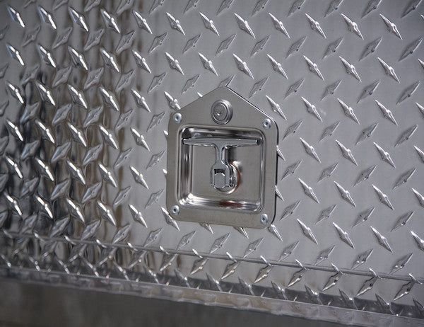Load image into Gallery viewer, DIAMOND TREAD ALUMINUM PICK-UP TRUCK CONTRACTOR WITH LOWER DOOR TOPSIDER TRUCK TOOL BOX SERIES