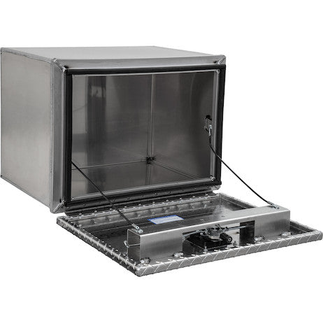 Load image into Gallery viewer, 18x18x24 Pro Series Smooth Aluminum Underbody Truck Box with Diamond Tread Door