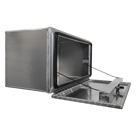 Load image into Gallery viewer, 18x18x24 Pro Series Smooth Aluminum Underbody Truck Box with Diamond Tread Door