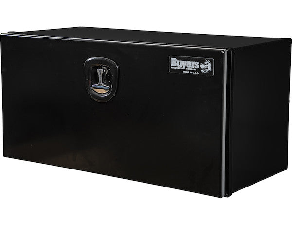 Load image into Gallery viewer, PRO SERIES BLACK SMOOTH ALUMINUM UNDERBODY TRUCK TOOL BOX SERIES